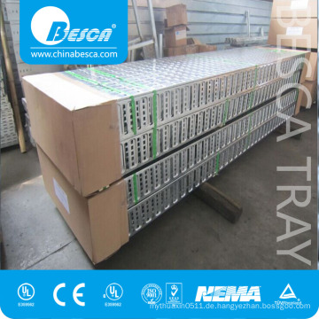 UL IEC Listed Manufacturer Galvanisierte Leiter-Art Cable Tray